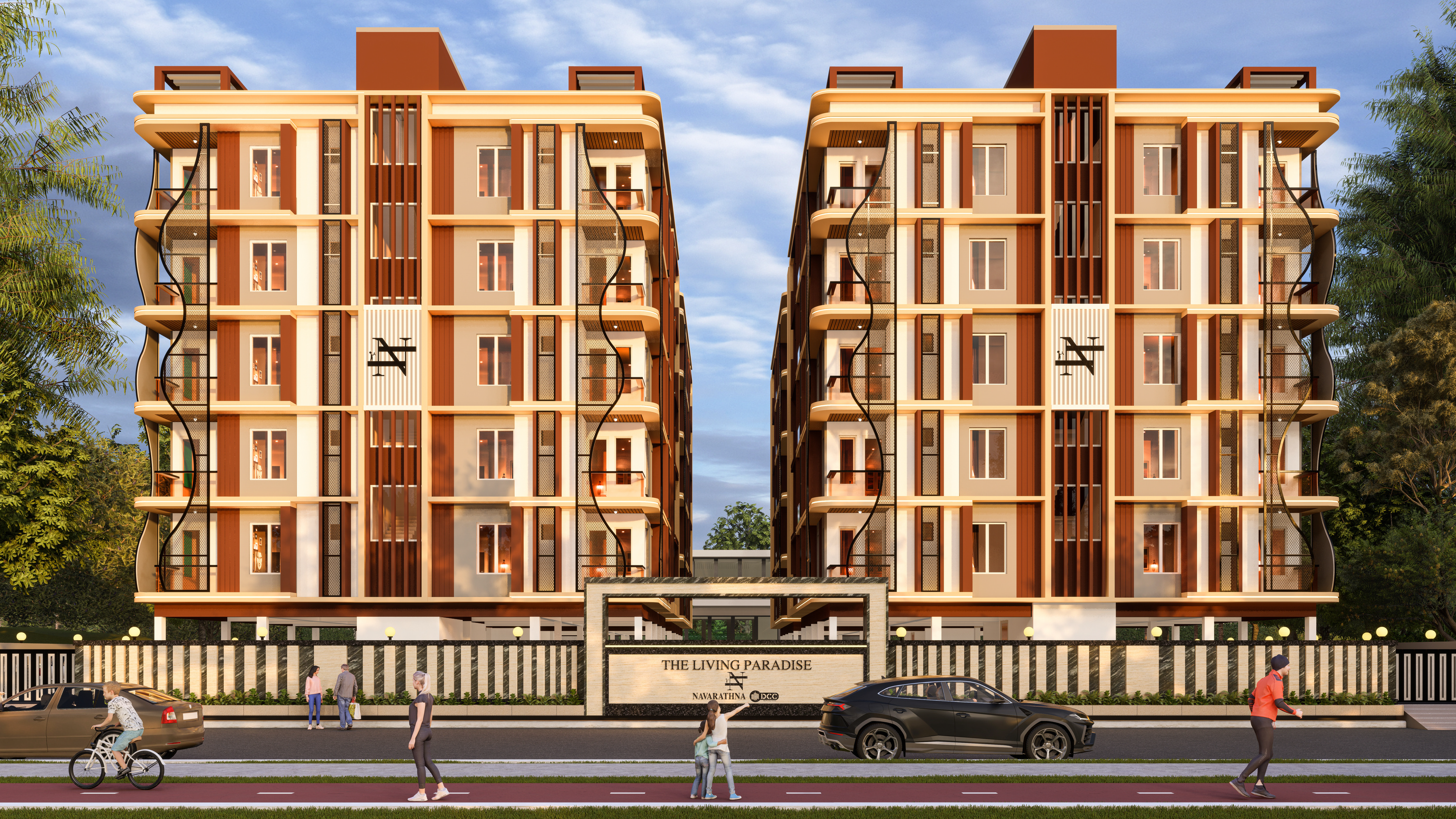Luxury Apartment Exterior